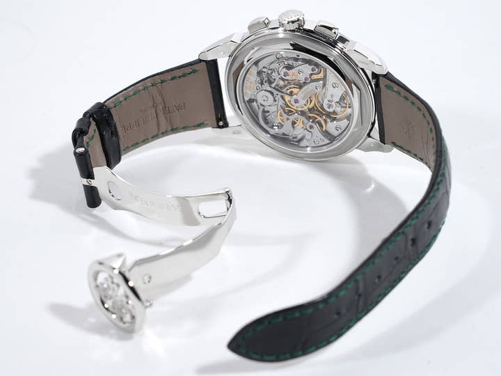 パテックフィリップ パーペチュアルカレンダー クロノグラフ Ref.5270P-014 プラチナ ラックグリーン文字盤