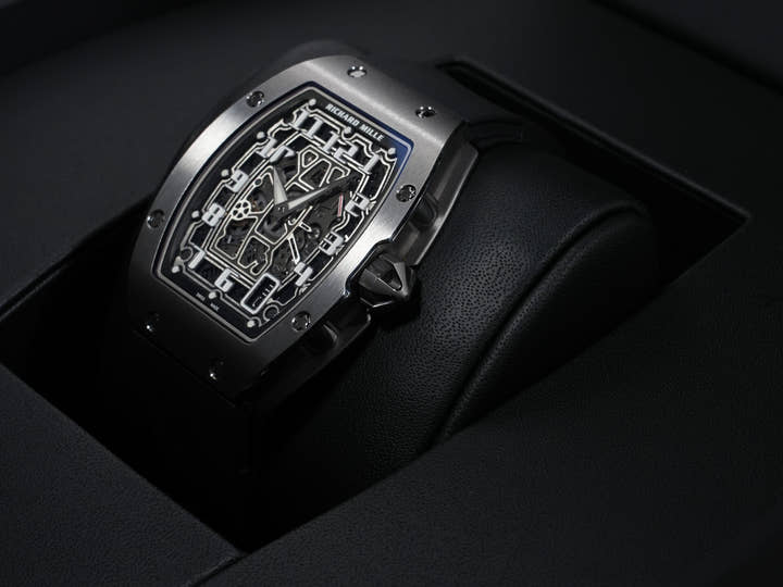 リシャールミル オートマティック Ref.RM67-01 TI スケルトン文字盤 美中古 5iwc6fvx