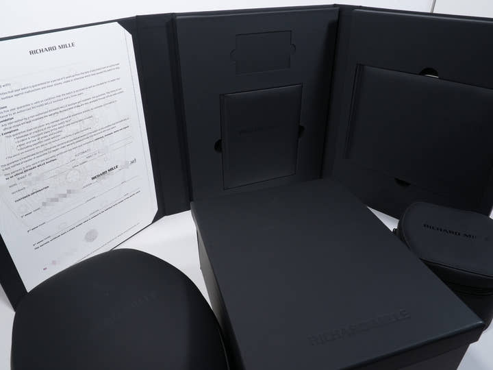 リシャールミル オートマティック Ref.RM67-01 TI スケルトン文字盤 美中古 5iwc6fvx