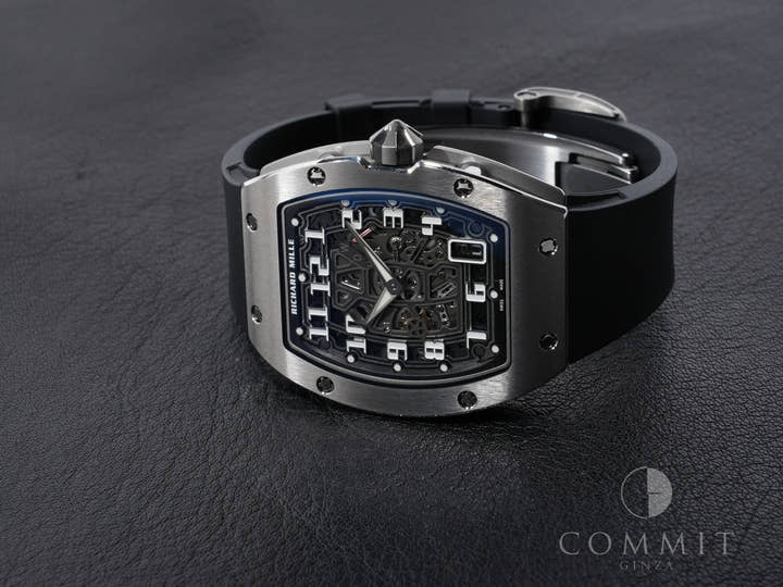 リシャールミル オートマティック Ref.RM67-01 TI スケルトン文字盤 美中古 5iwc6fvx