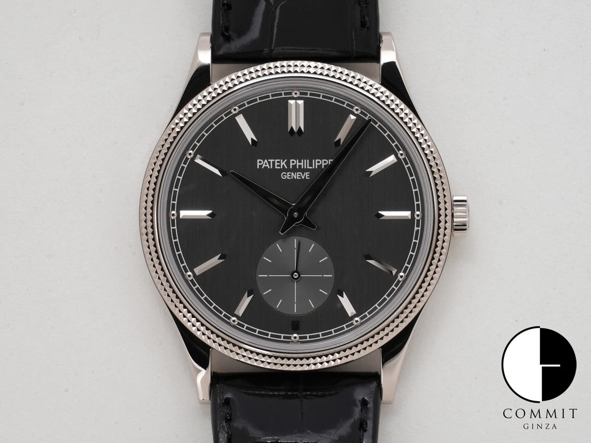 パテックフィリップ カラトラバ Ref.6119G-001 ホワイトゴールド グレー文字盤