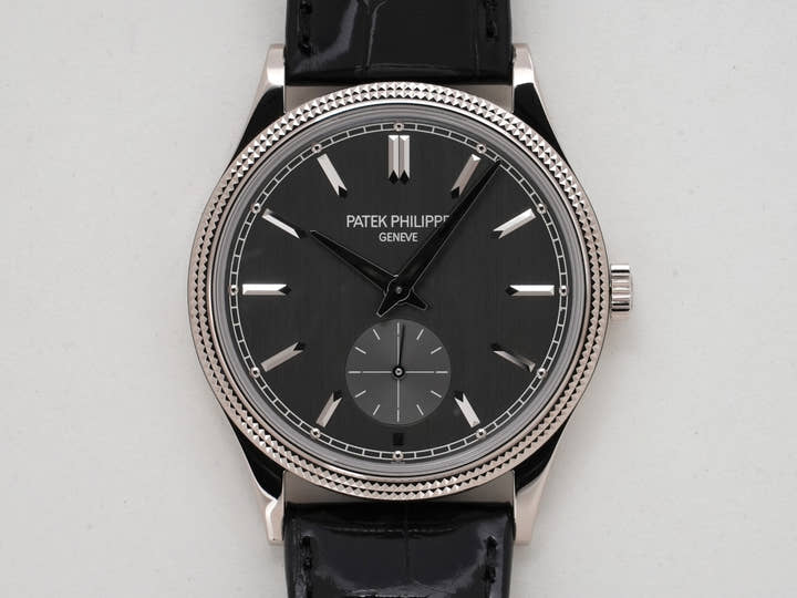 パテックフィリップ カラトラバ Ref.6119G-001 ホワイトゴールド グレー文字盤