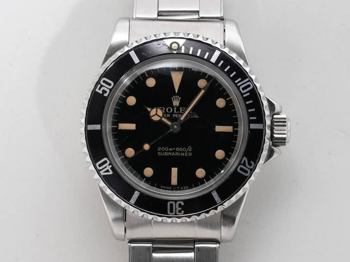 ロレックス サブマリーナー Ref.5513M ステンレススチール ブラック文字盤