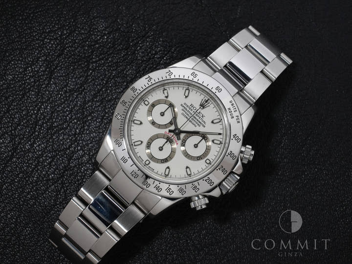 Rolex Daytona Ref. 116520 Stainless Steel White Dial
