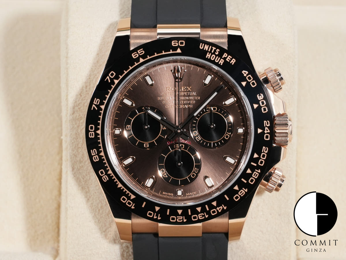 ロレックス デイトナ Ref.116515LN エバーローズゴールド チョコレート/ブラック文字盤