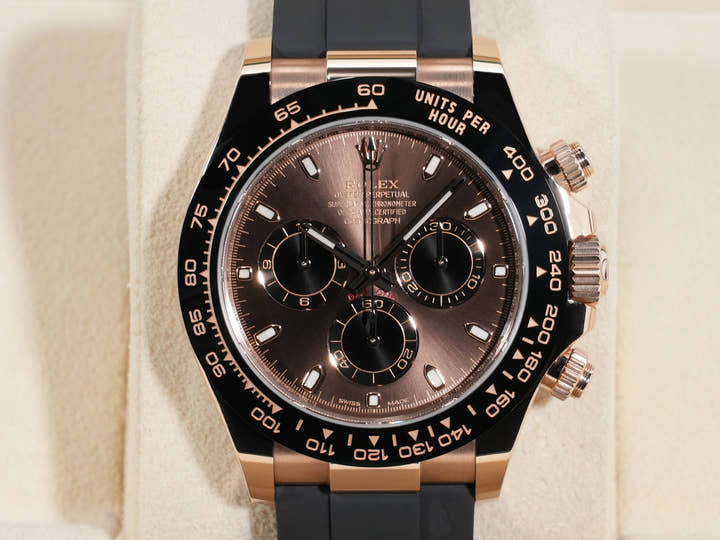 ロレックス デイトナ Ref.116515LN エバーローズゴールド チョコレート/ブラック文字盤