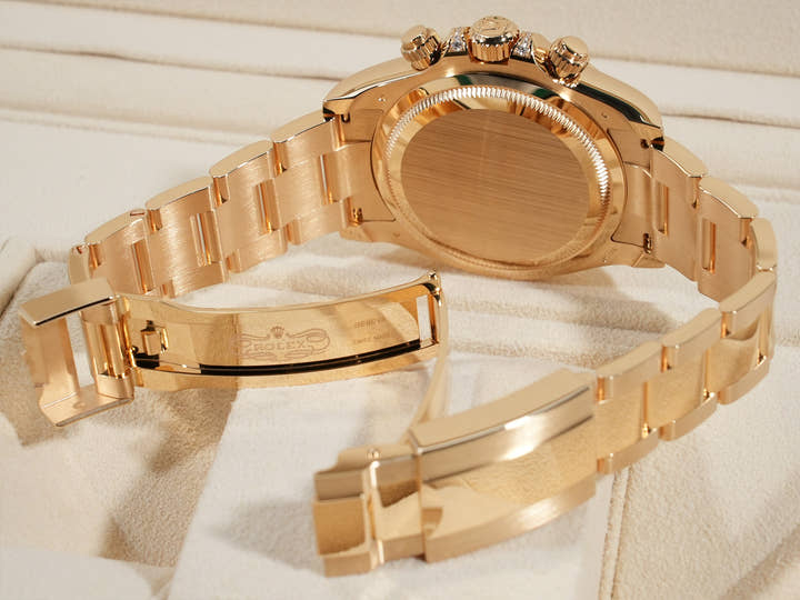 ロレックス デイトナ レインボー Ref.126598RBOW イエローゴールド ブラック文字盤