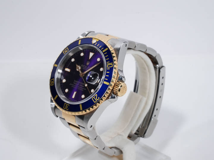 ロレックス サブマリーナー デイト Ref.16613 ステンレススチール/イエローゴールド ブルー文字盤
