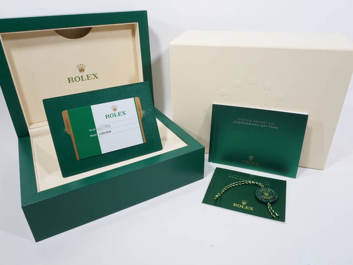 ロレックス デイトナ Ref.116519LN ホワイトゴールド スチールxブラック文字盤