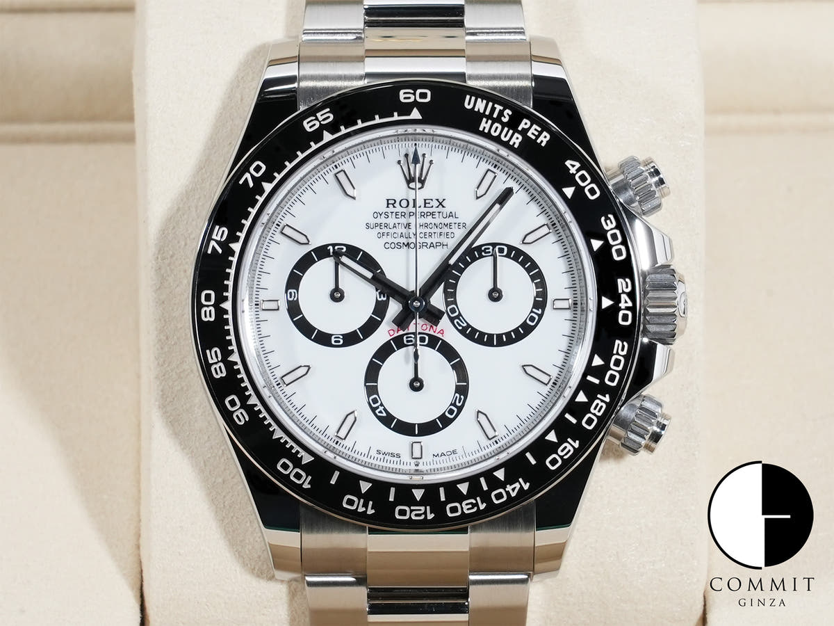ロレックス デイトナ Ref.126500LN ステンレススチール ホワイト文字盤