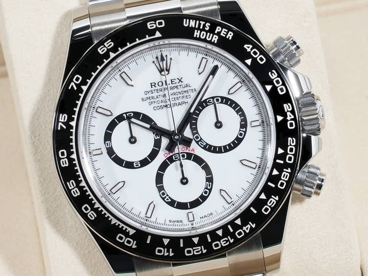ロレックス デイトナ Ref.126500LN ステンレススチール ホワイト文字盤