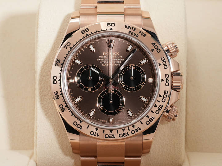 ロレックス デイトナ Ref.116505 エバーローズゴールド チョコレートxブラック文字盤 美品 tinxzwzr