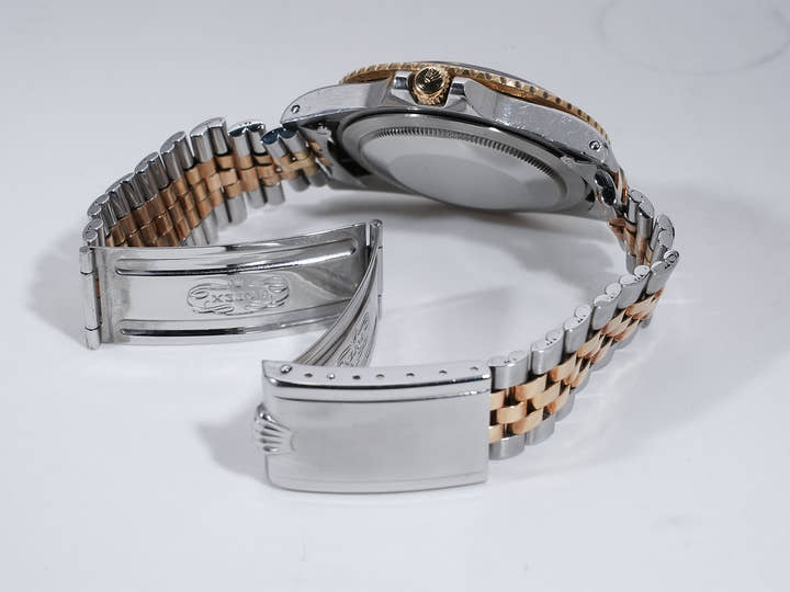 ロレックス GMTマスター Ref.1675/3 ステンレススチール/イエローゴールド ブラウン文字盤 ジュビリーブレスレット