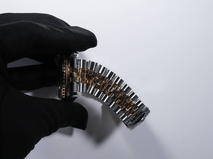 ロレックス GMTマスター Ref.1675/3 ステンレススチール/イエローゴールド ブラウン文字盤 ジュビリーブレスレット