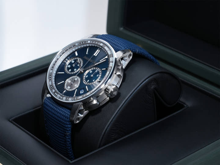 オーデマピゲ CODE 11.59 バイ オーデマ ピゲ クロノグラフ Ref.26393ST.OO.A348KB.01 ステンレススチール ナイトブルー文字盤