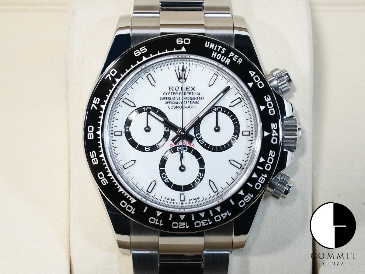 ロレックス デイトナ Ref.126500LN ステンレススチール ホワイト文字盤