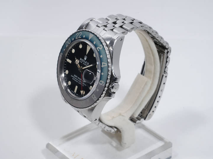 ロレックス GMTマスター Ref.1675 ステンレススチール ブラック文字盤 ジュビリーブレスレット 中古 4bvy8qg5