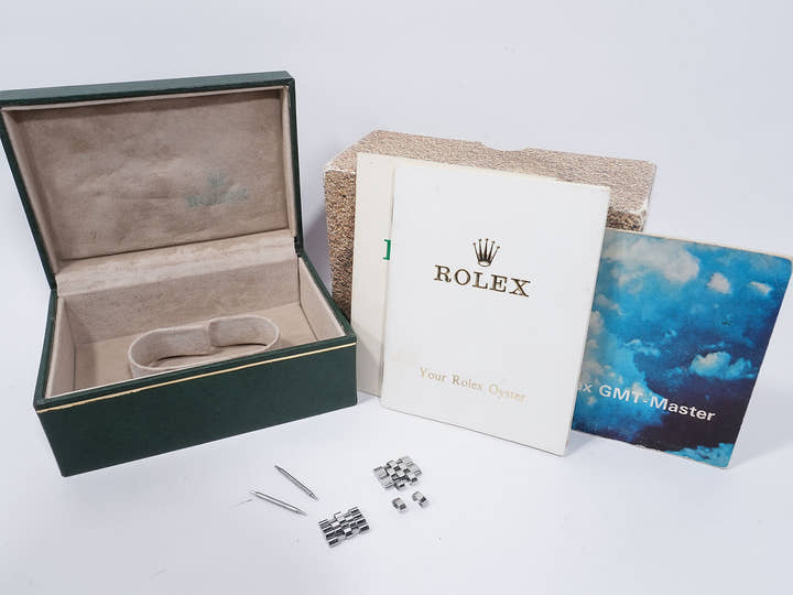 ロレックス GMTマスター Ref.1675 ステンレススチール ブラック文字盤 ジュビリーブレスレット 中古 4bvy8qg5