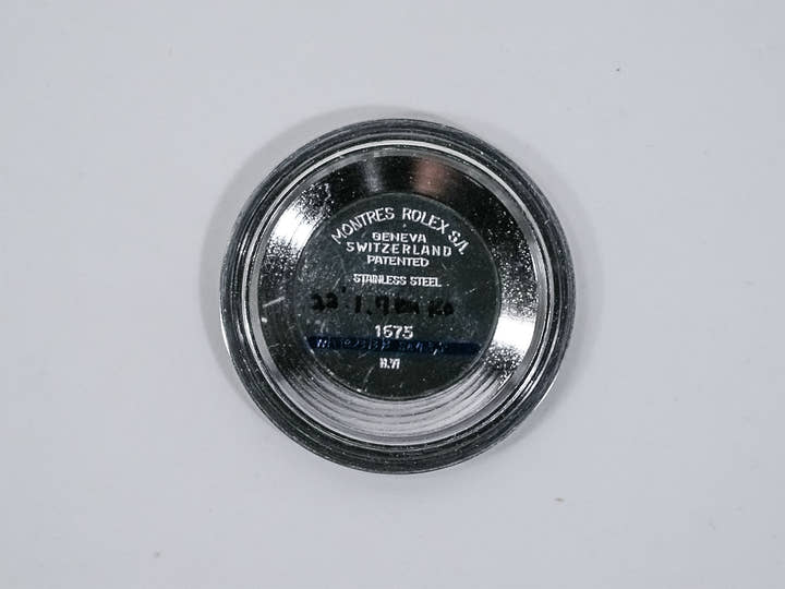 ロレックス GMTマスター Ref.1675 ステンレススチール ブラック文字盤 ジュビリーブレスレット 中古 4bvy8qg5