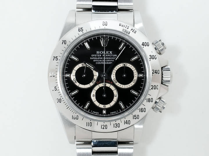 ロレックス デイトナ エルプリメロ Ref.16520 ステンレススチール ブラック文字盤