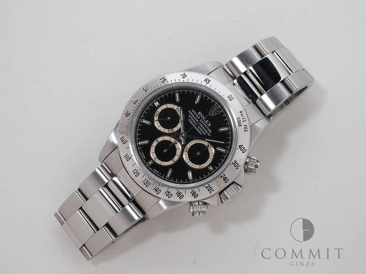 ロレックス デイトナ エルプリメロ Ref.16520 ステンレススチール ブラック文字盤