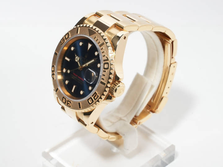 ロレックス ヨットマスター40 Ref.16628 イエローゴールド ブルー文字盤 中古 vorur9gz