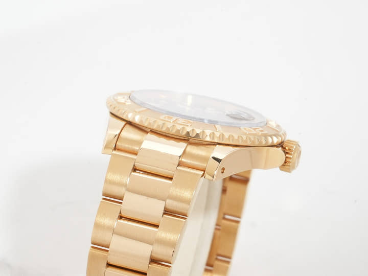 ロレックス ヨットマスター40 Ref.16628 イエローゴールド ブルー文字盤 中古 vorur9gz