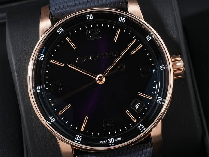 オーデマピゲ CODE 11.59 バイ オーデマ ピゲ Ref.15210OR.OO.A616CR.01 ピンクゴールド パープル文字盤