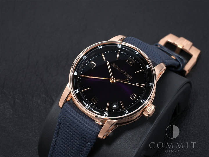 オーデマピゲ CODE 11.59 バイ オーデマ ピゲ Ref.15210OR.OO.A616CR.01 ピンクゴールド パープル文字盤