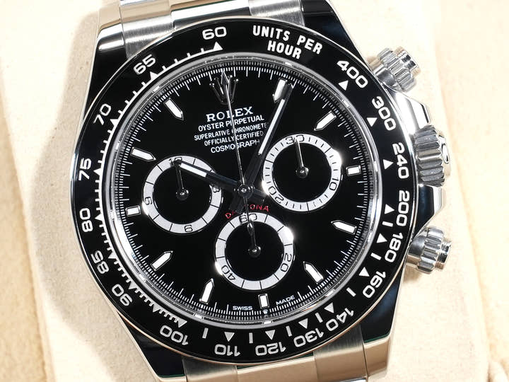 ロレックス デイトナ Ref.126500LN ステンレススチール ブラック文字盤