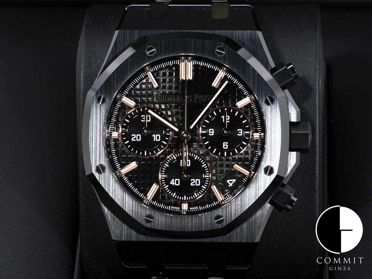 Audemars Piguet Royal Oak Chronograph Ref. 26240CE.OO.1225CE.02 Black Ceramic Black Dial