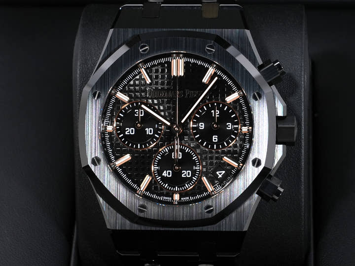Audemars Piguet Royal Oak Chronograph Ref. 26240CE.OO.1225CE.02 Black Ceramic Black Dial