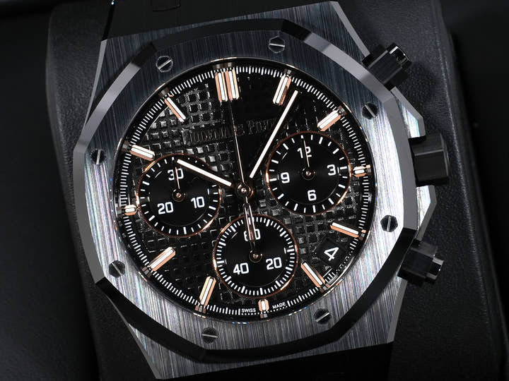 Audemars Piguet Royal Oak Chronograph Ref. 26240CE.OO.1225CE.02 Black Ceramic Black Dial