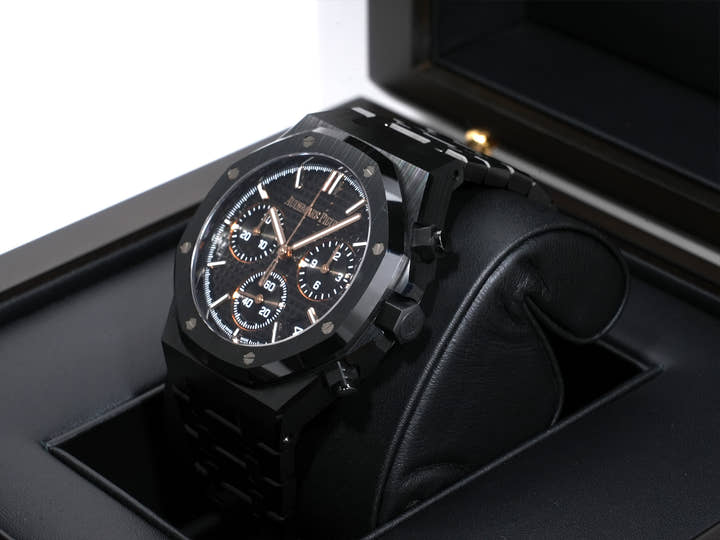 Audemars Piguet Royal Oak Chronograph Ref. 26240CE.OO.1225CE.02 Black Ceramic Black Dial