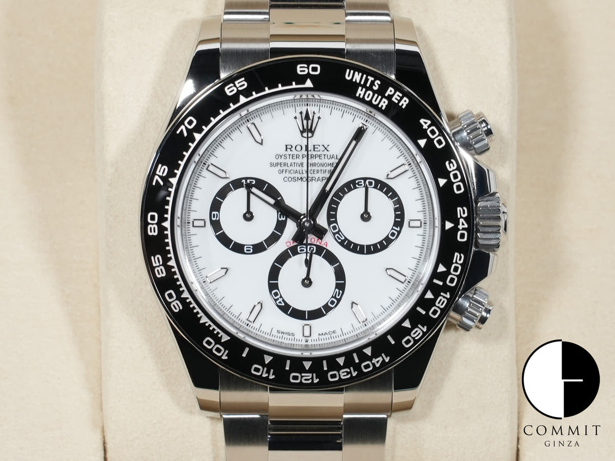 ロレックス デイトナ Ref.126500LN ステンレススチール ホワイト文字盤