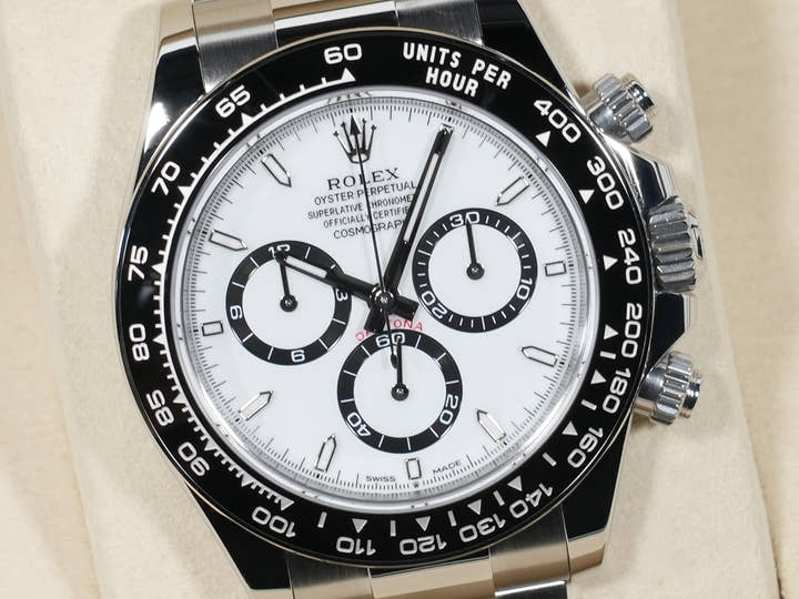 ロレックス デイトナ Ref.126500LN ステンレススチール ホワイト文字盤