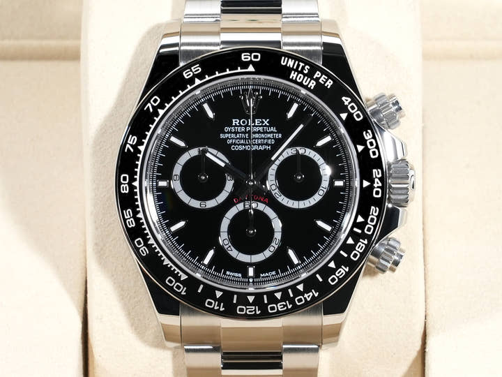 ロレックス デイトナ Ref.126500LN ステンレススチール ブラック文字盤