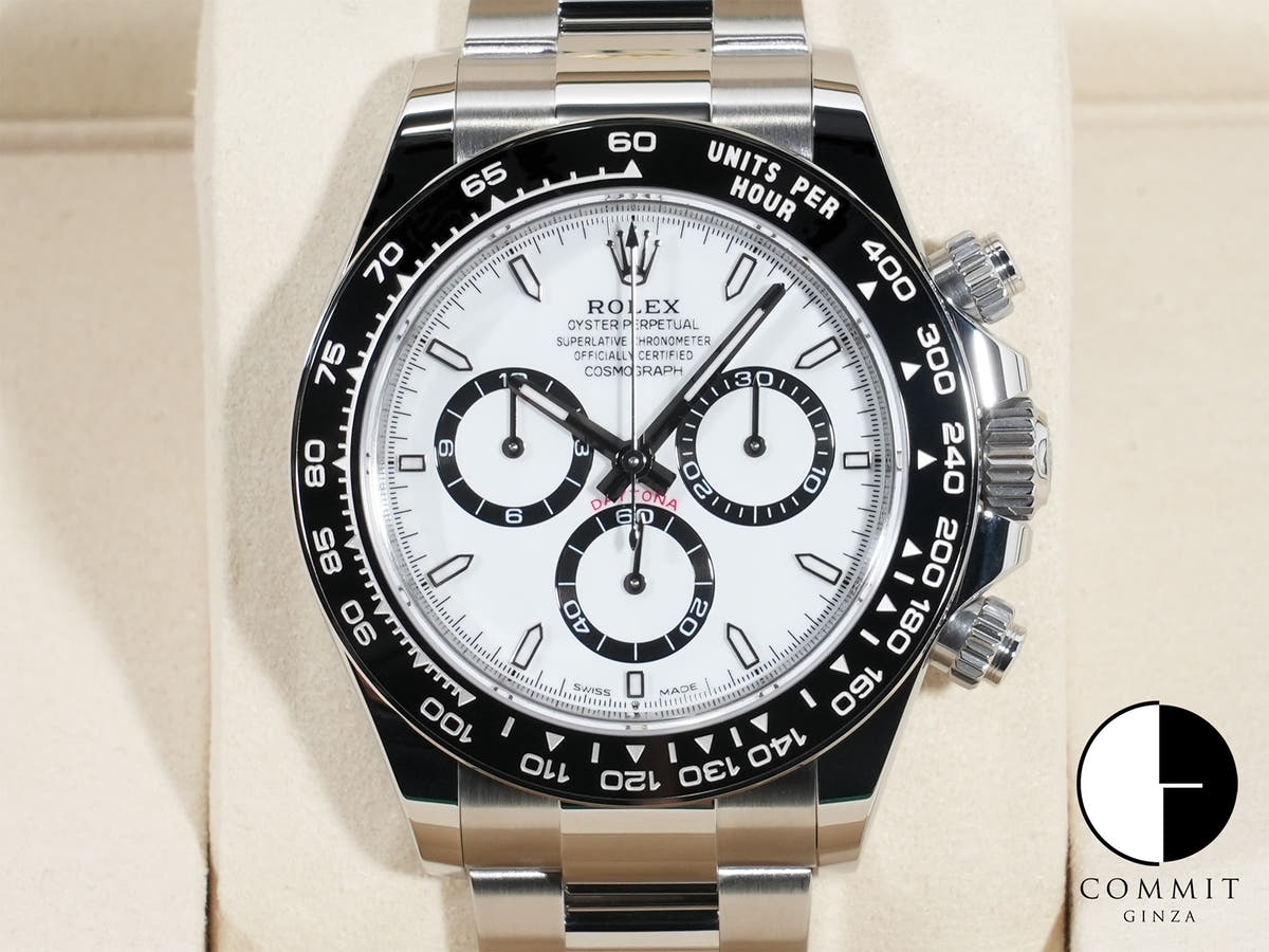 ロレックス デイトナ Ref.126500LN ステンレススチール ホワイト文字盤