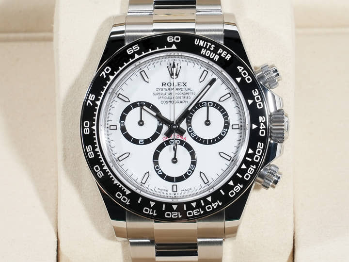 ロレックス デイトナ Ref.126500LN ステンレススチール ホワイト文字盤