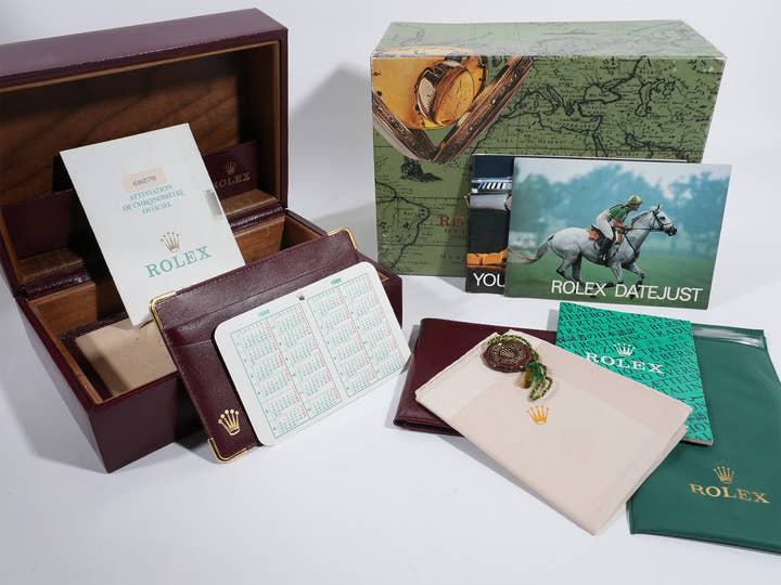 ロレックス デイトジャスト Ref.68278 イエローゴールド シャンパン文字盤 プレジデントブレスレット