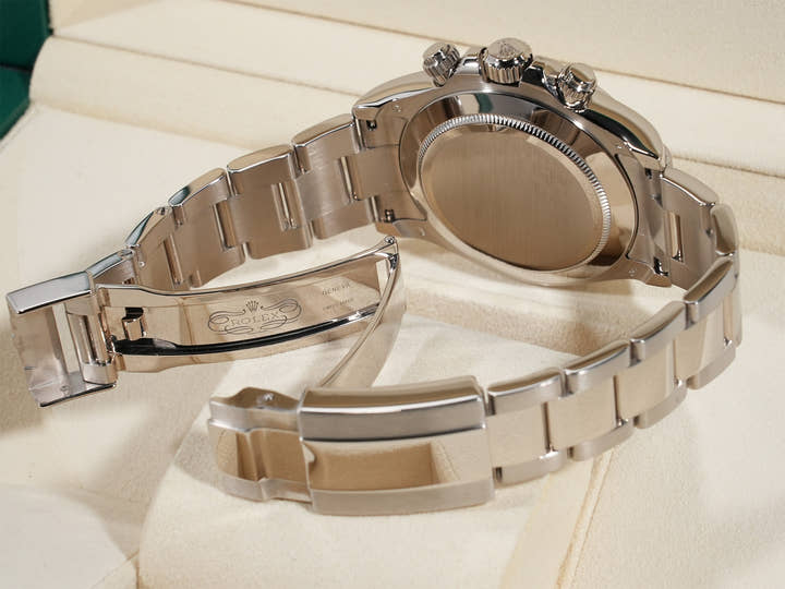 Rolex Daytona Ref. 116509NG White Gold Black Shell x 8P Diamond Dial, Pre-owned, Excellent Condition (3ht5niin)