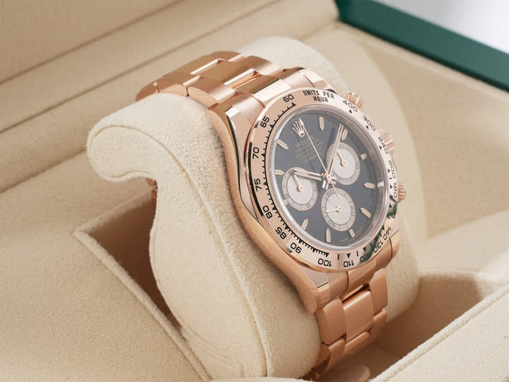 ロレックス デイトナ Ref.126505 エバーローズゴールド ブライトブラックxサンダスト文字盤