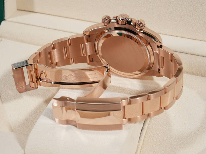 ロレックス デイトナ Ref.126505 エバーローズゴールド ブライトブラックxサンダスト文字盤