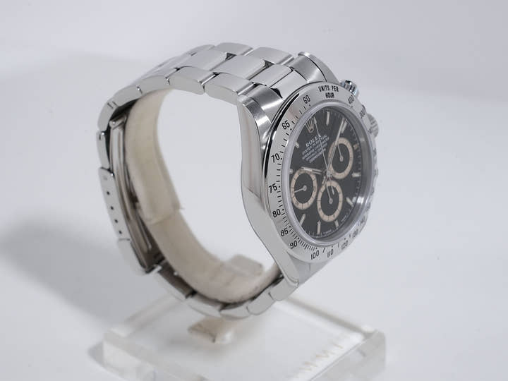 ロレックス デイトナ エルプリメロ Ref.16520 ステンレススチール ブラック文字盤 美中古 26vu44ge