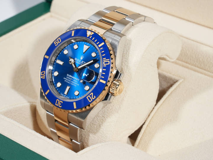 ロレックス サブマリーナー デイト Ref.126613LB ステンレススチール/イエローゴールド ブルー文字盤
