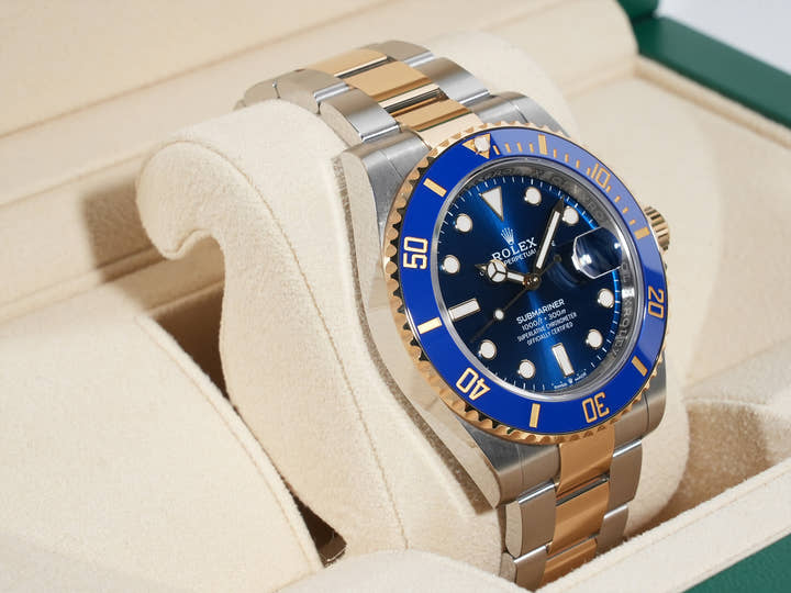 ロレックス サブマリーナー デイト Ref.126613LB ステンレススチール/イエローゴールド ブルー文字盤