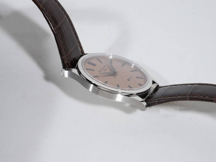 パテックフィリップ カラトラバ Ref.6196P-001 プラチナ ローズゴールドめっきオパーリン文字盤 未使用 y7oasnex