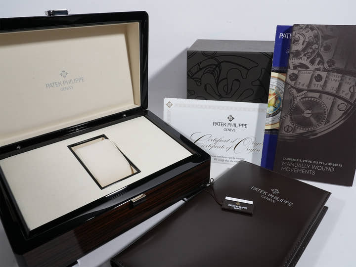 パテックフィリップ カラトラバ Ref.6196P-001 プラチナ ローズゴールドめっきオパーリン文字盤 未使用 y7oasnex