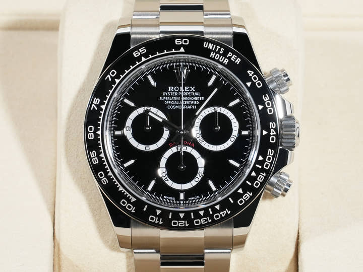 ロレックス デイトナ Ref.126500LN ステンレススチール ブラック文字盤