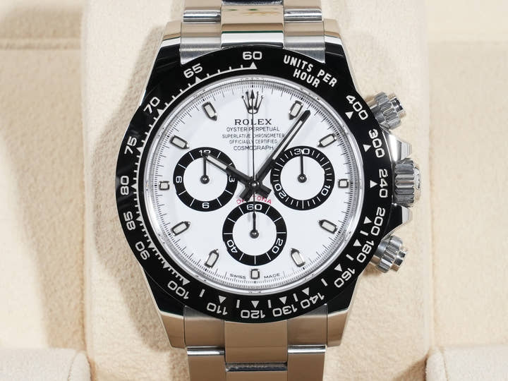 ロレックス デイトナ Ref.116500LN ステンレススチール ホワイト文字盤